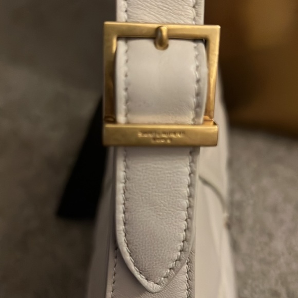 YSL Le 57 Hobo Bag in Quilted Lambskin Leather - Picture 7 of 17